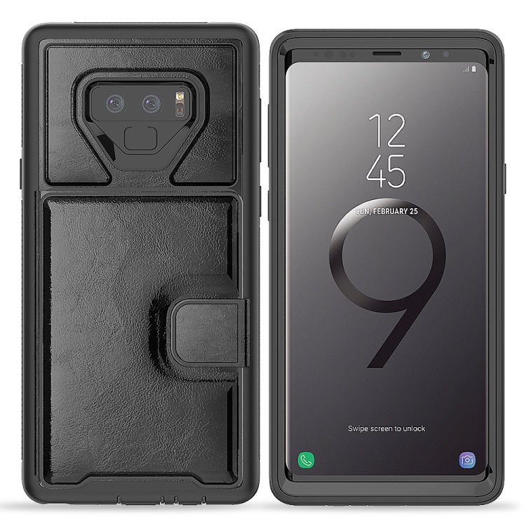 Leather Protective Case with Holder & Card Slot For Galaxy Note9