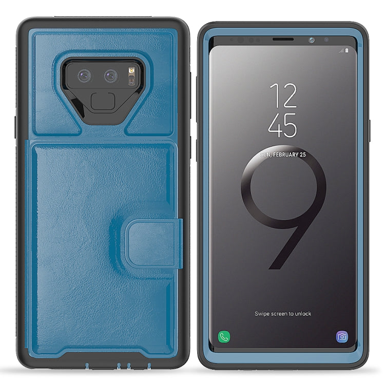 Leather Protective Case with Holder & Card Slot For Galaxy Note9