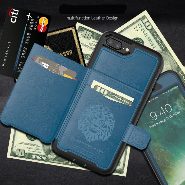 Leather Protective Case with Holder & Card Slot For Galaxy S10 Plus