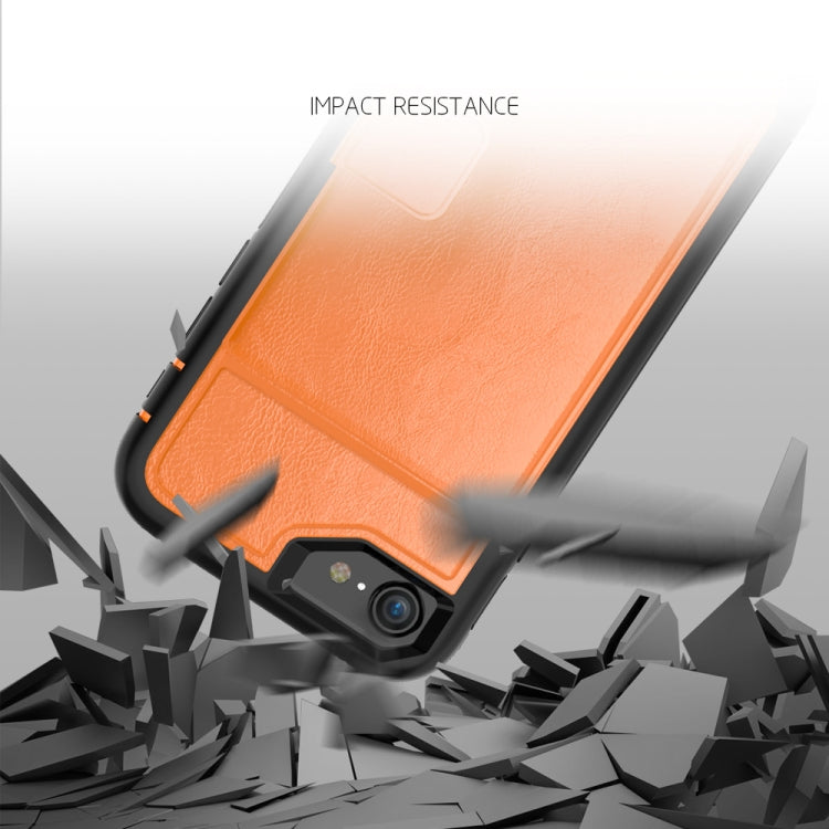 Leather Protective Case with Holder & Card Slot For iPhone 6 Plus & 6s Plus