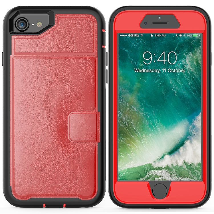 Leather Protective Case with Holder & Card Slot For iPhone 6 & 6s