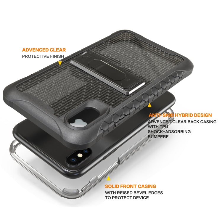 For iPhone 6 Plus & 6s Plus Football Pattern Silicone Case with Holder