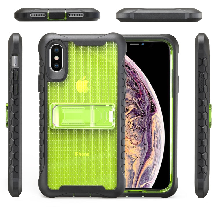 Football patternsilicone case with holder For Galaxy S10e