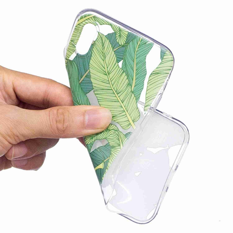 For iPhone X / XS Painted TPU Protective Case
