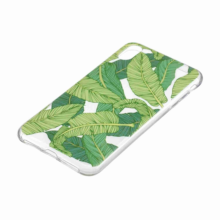 For iPhone XS Max Painted TPU Protective Case