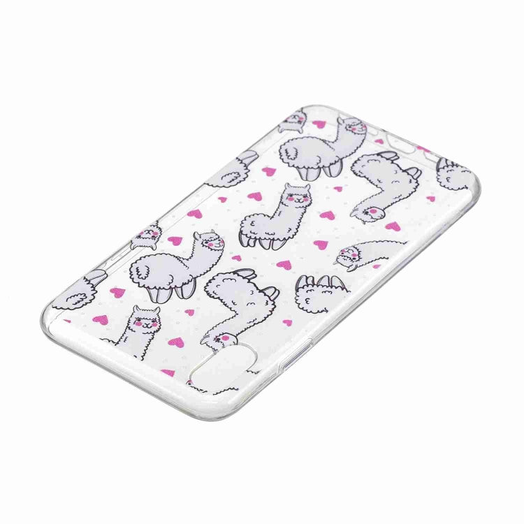 For iPhone XS Max Painted TPU Protective Case