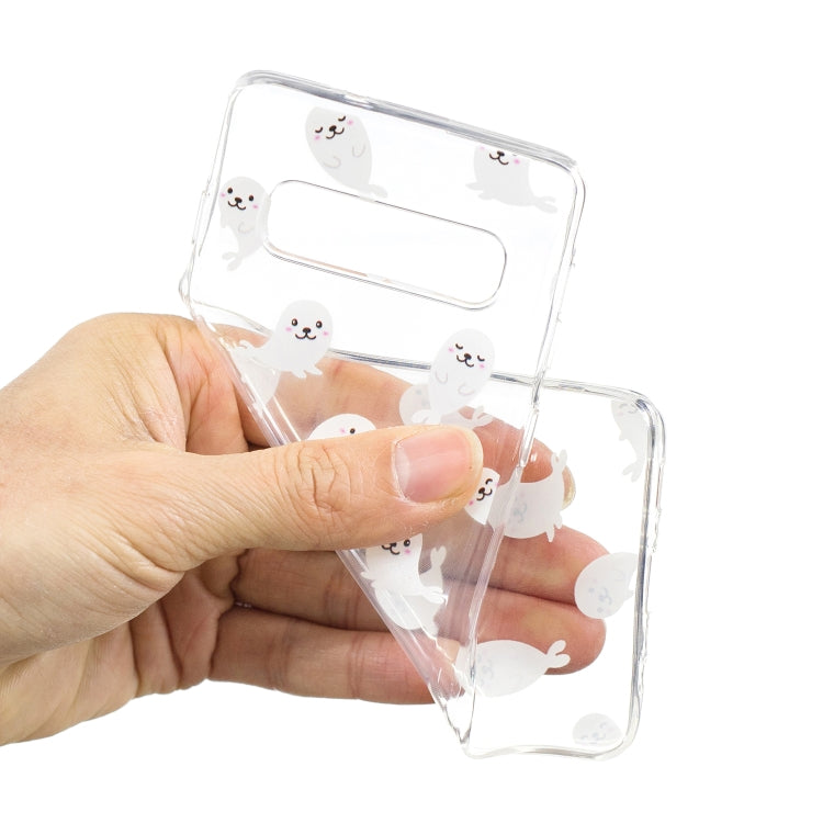 Painted TPU Protective Case For Galaxy S10 Plus