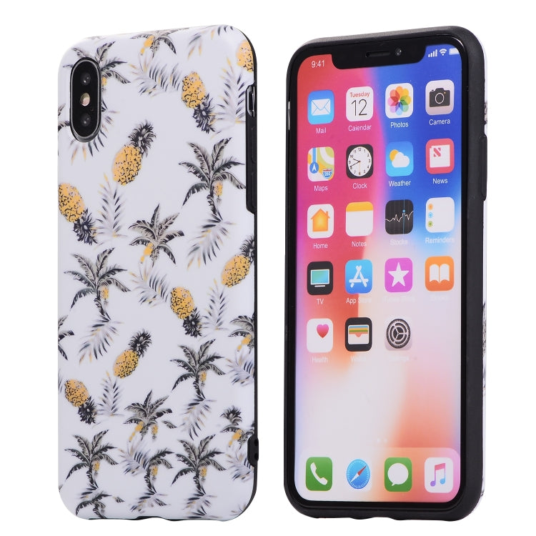 For iPhone X / XS Fashion TPU Protective Case