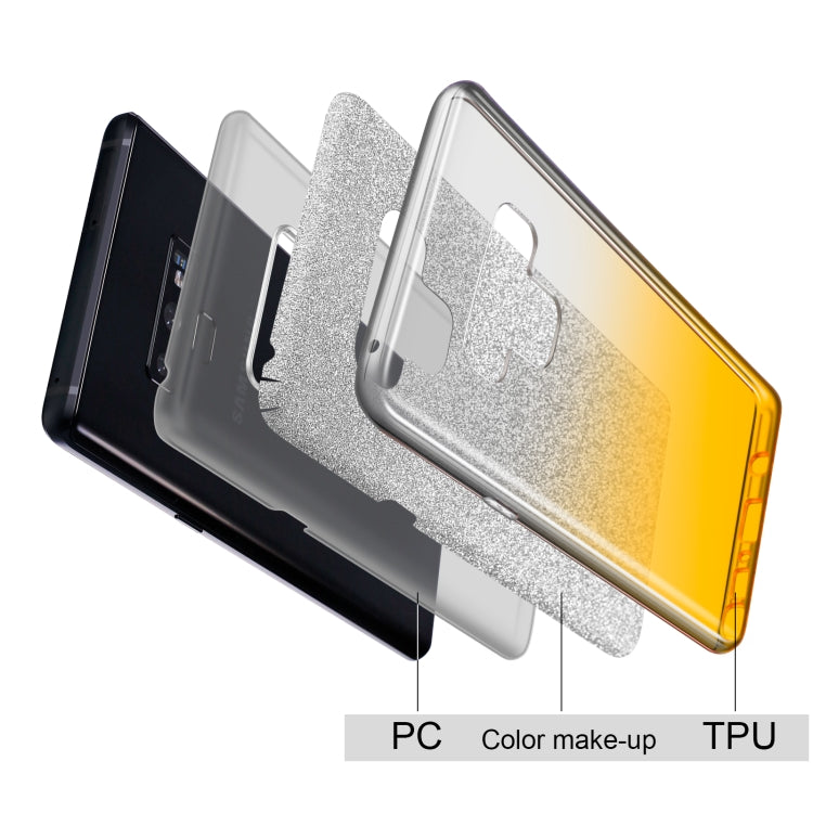 Gradual Shining Flash Sequins Glitter TPU+PC Protective Case For Huawei P30