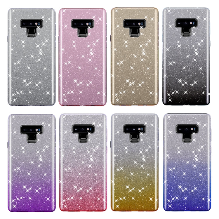Gradual Shining Flash Sequins Glitter TPU+PC Protective Case For Galaxy S10