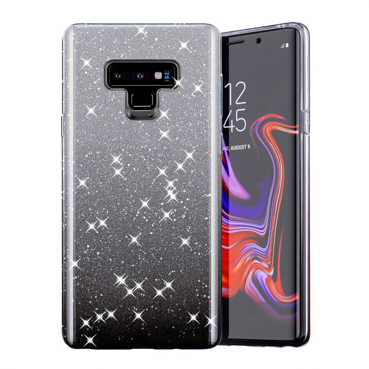 Gradual Shining Flash Sequins Glitter TPU+PC Protective Case For Galaxy S10e