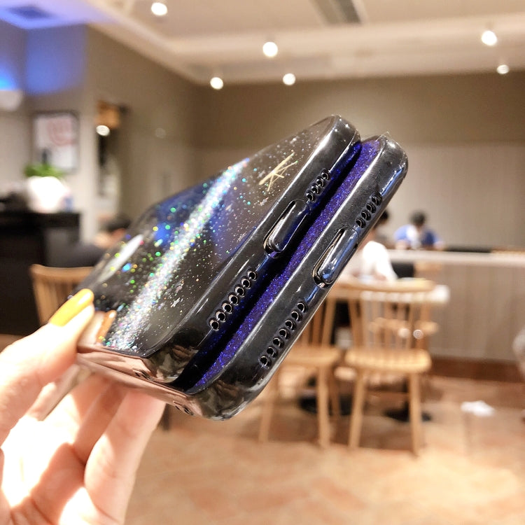 For iPhone XS Max Universe Planet TPU Protective Case