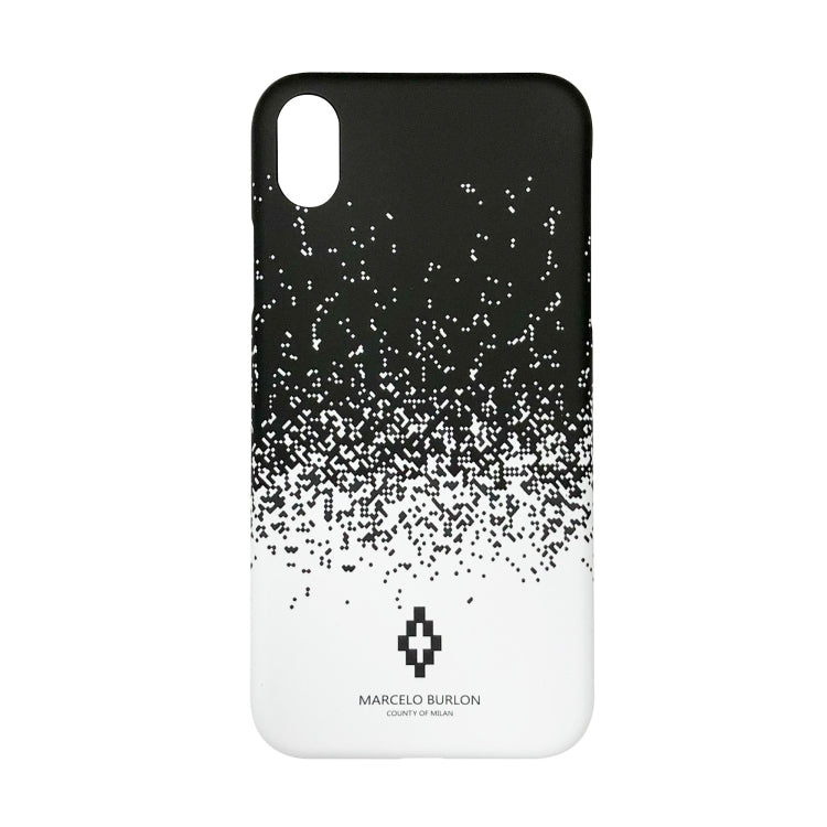 For iPhone XR Marcelo burlon hard plastic cover case