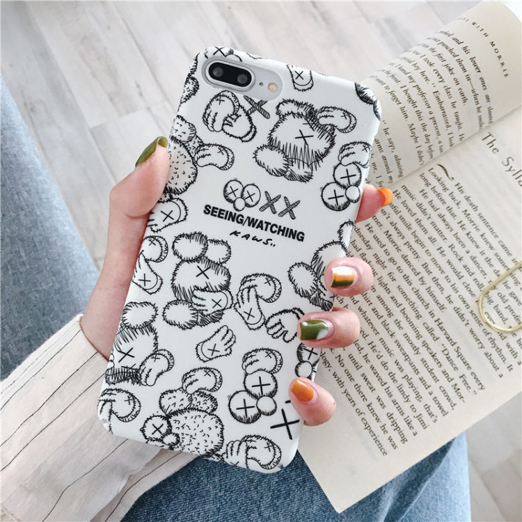 Cartoon Pattern Plastic Protective PC Case For iPhone 6 Plus & 6s Plus