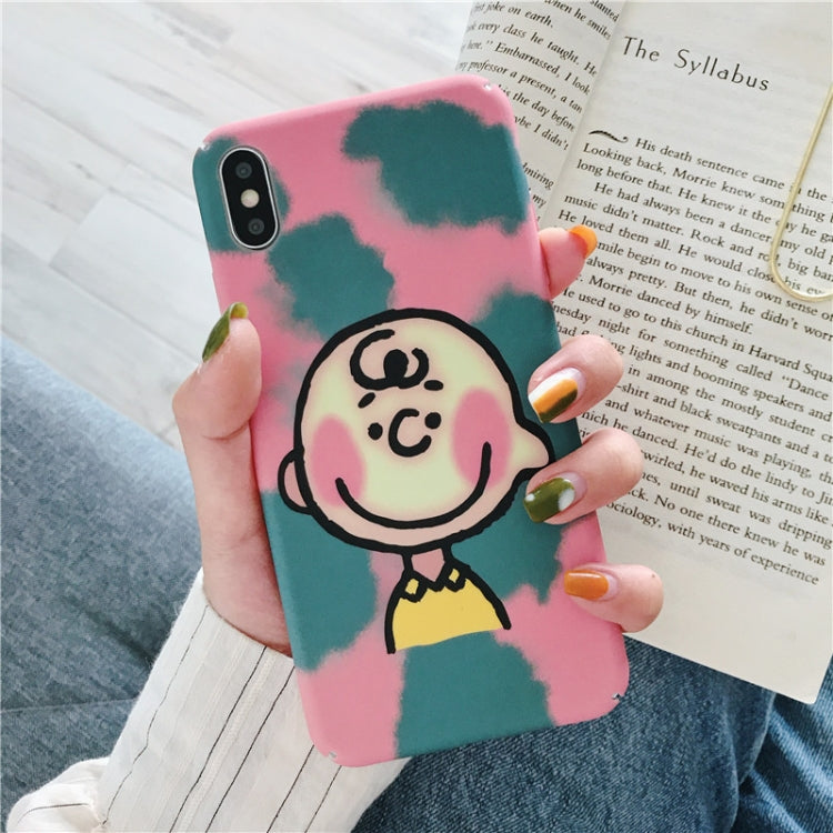 Cartoon Pattern Plastic Protective PC Case For iPhone 6 & 6s