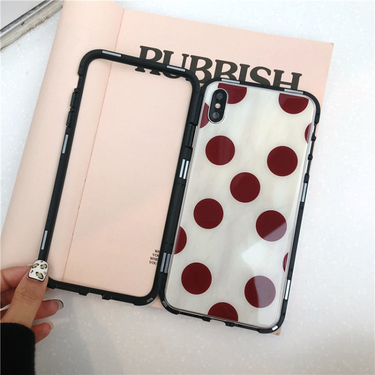For iPhone XS Max Glass Protective Case
