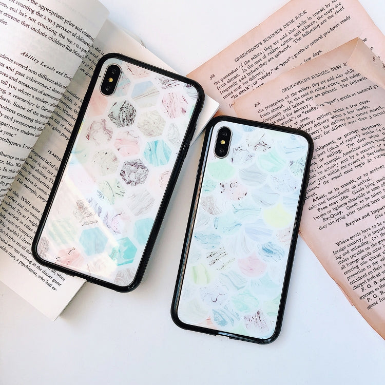 Glass Protective Case For iPhone SE 2020 & 8 & 7