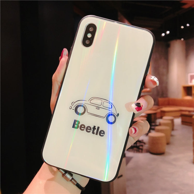 For iPhone X / XS Glass Protective Case