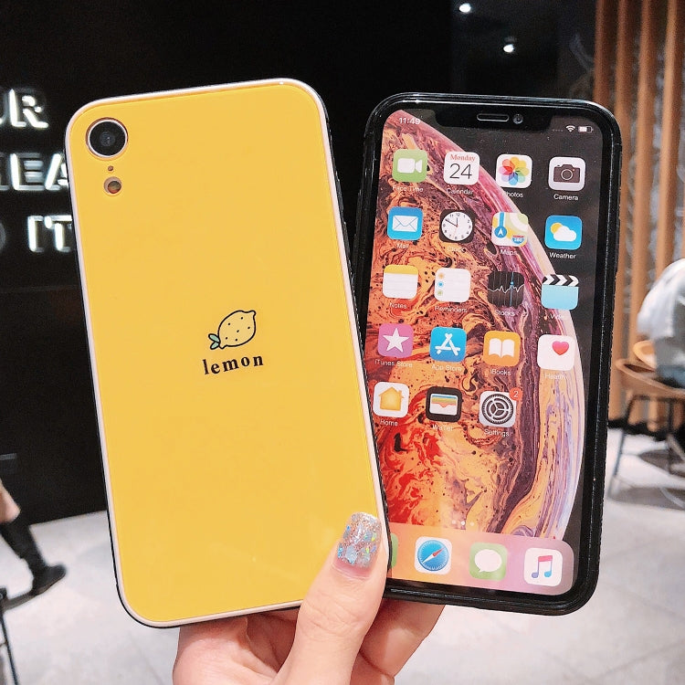 For iPhone X / XS Glass Protective Case