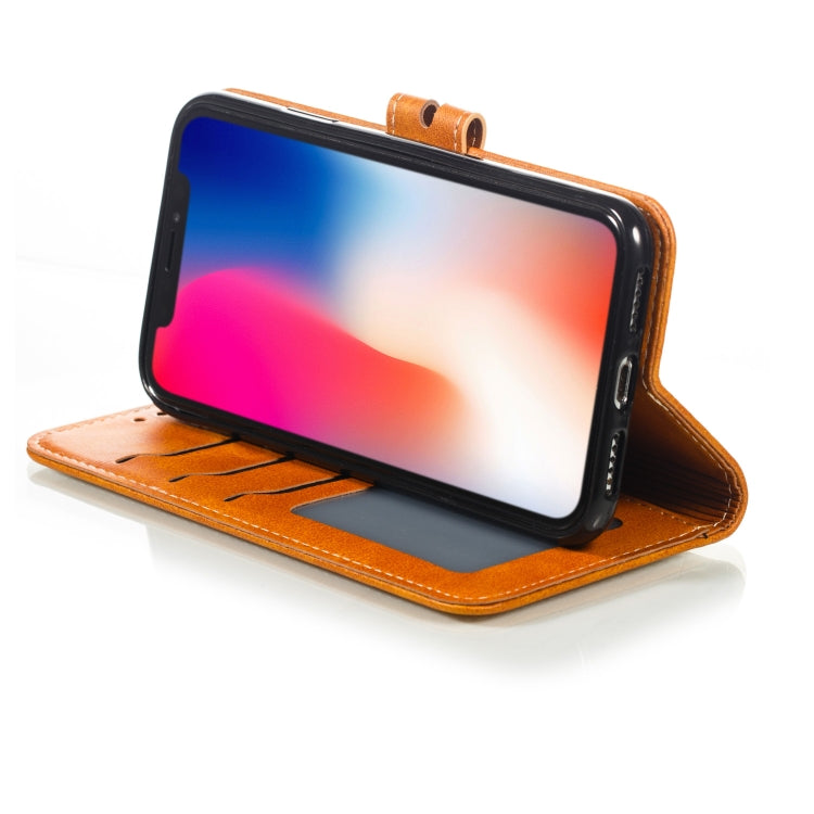 For iPhone X / XS Leather Protective Case