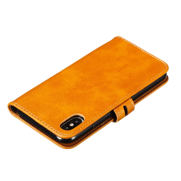 For iPhone X / XS Leather Protective Case