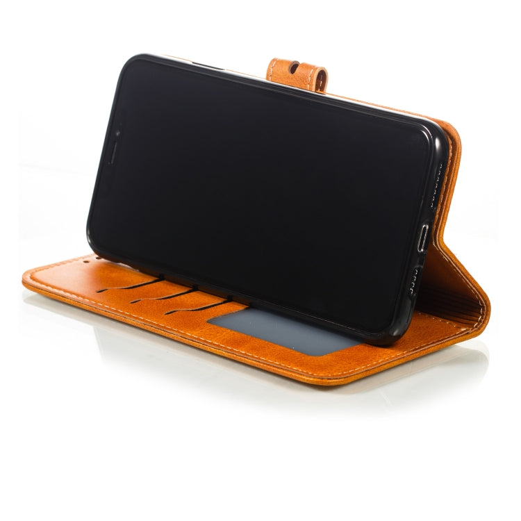 For iPhone XS Max Leather Protective Case