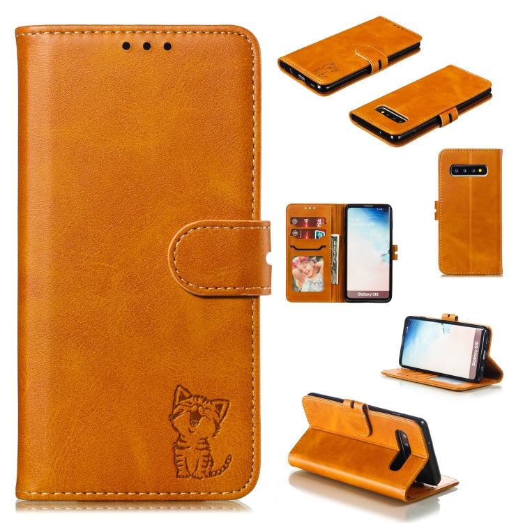 Leather Protective Case For Galaxy S10