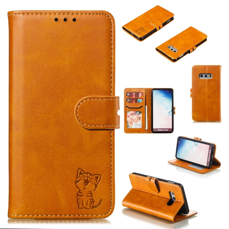 Leather Protective Case For Galaxy S10e
