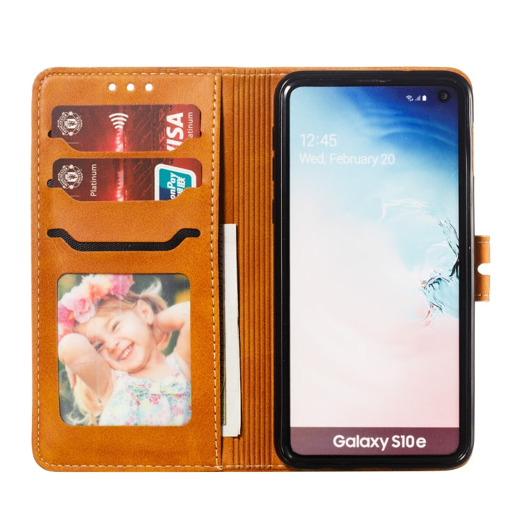 Leather Protective Case For Galaxy S10e
