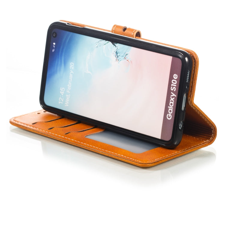 Leather Protective Case For Galaxy S10e