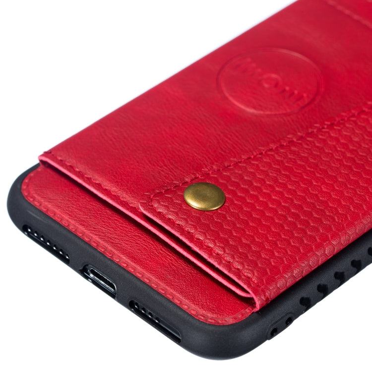 For iPhone XS Max Leather Protective Case