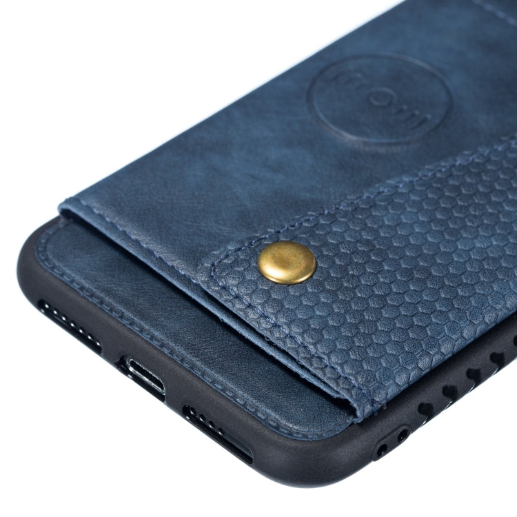 For iPhone XS Max Leather Protective Case
