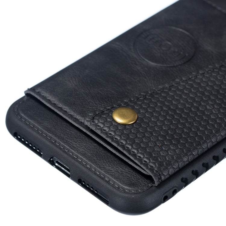 For iPhone XS Max Leather Protective Case