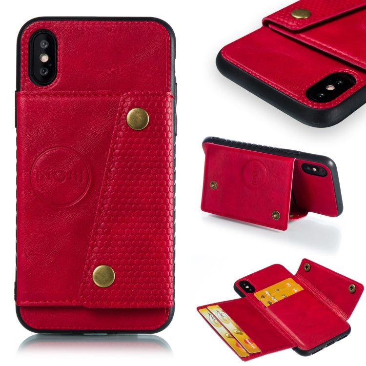 For iPhone X / XS Leather Protective Case