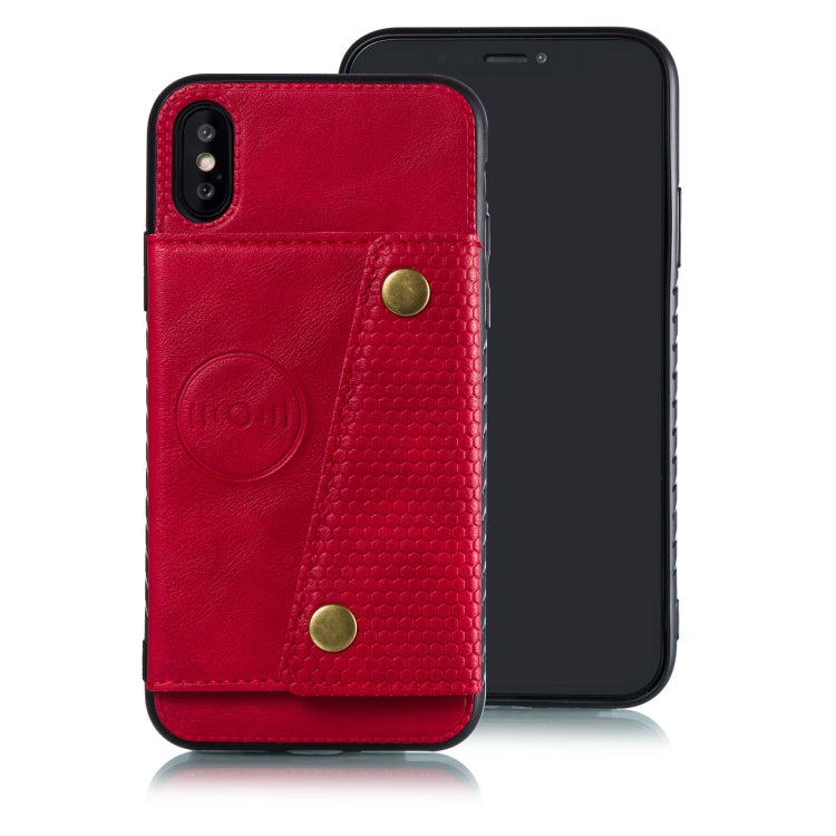 For iPhone X / XS Leather Protective Case