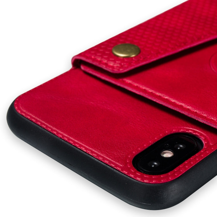For iPhone X / XS Leather Protective Case