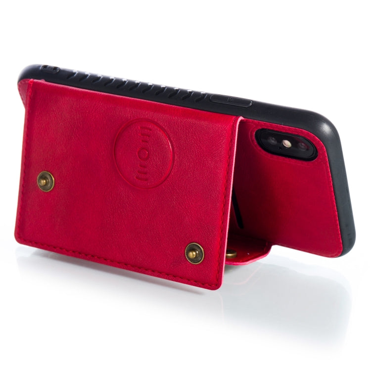 For iPhone X / XS Leather Protective Case