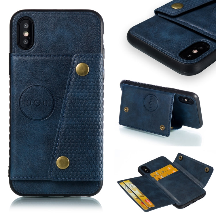 For iPhone X / XS Leather Protective Case