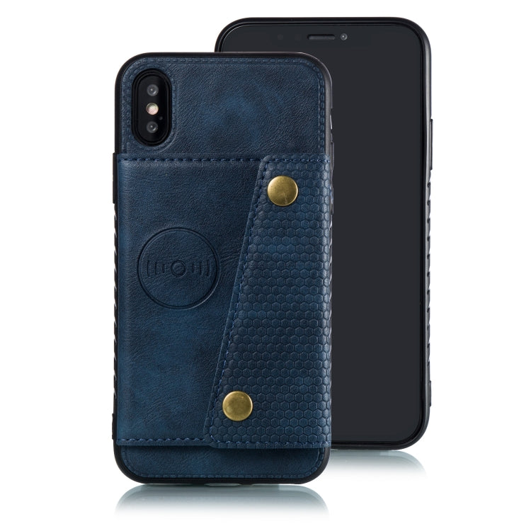 For iPhone X / XS Leather Protective Case