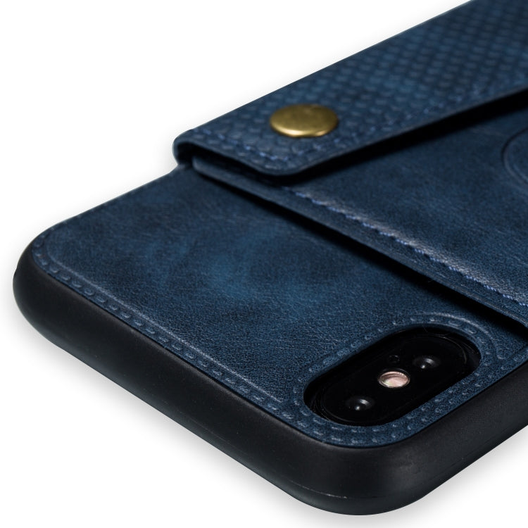 For iPhone X / XS Leather Protective Case