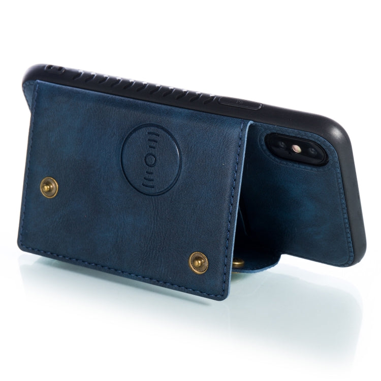 For iPhone X / XS Leather Protective Case