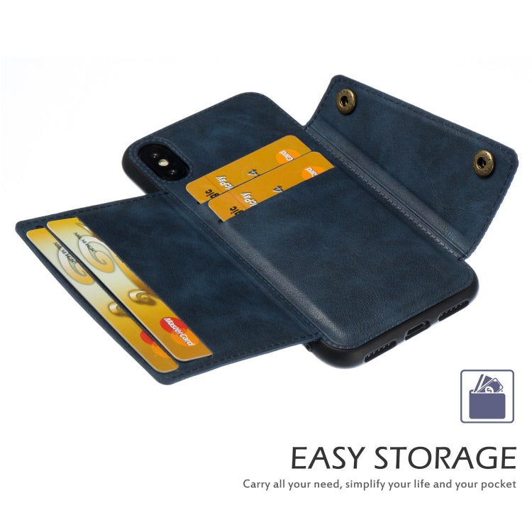 For iPhone X / XS Leather Protective Case