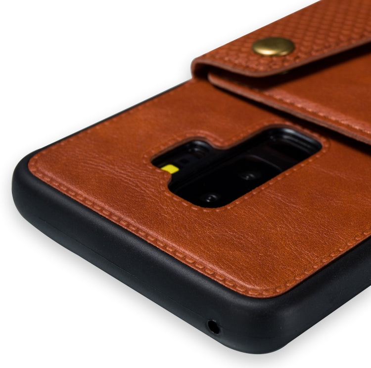Leather Protective Case for Galaxy S9 Plus