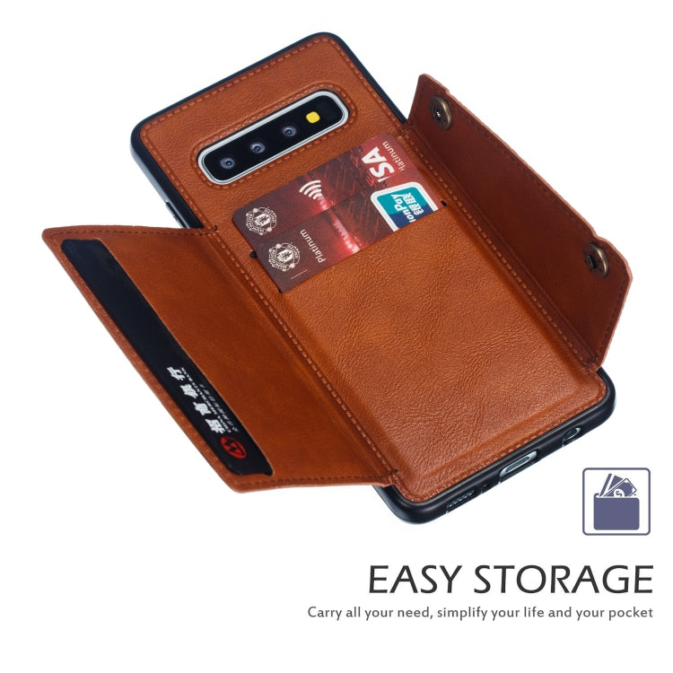 Leather Protective Case For Galaxy S10