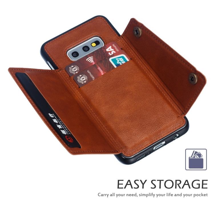Leather Protective Case For Galaxy S10e