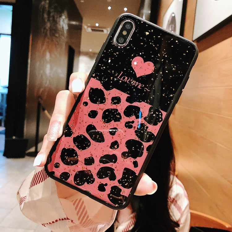 For iPhone XR Glass Protective Case