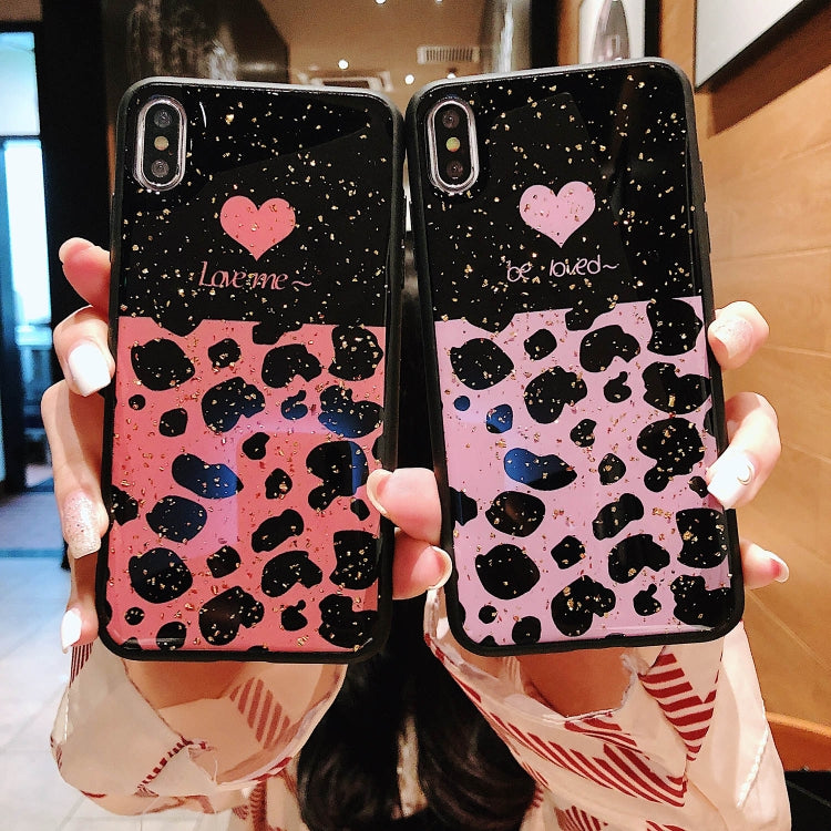 For iPhone XR Glass Protective Case
