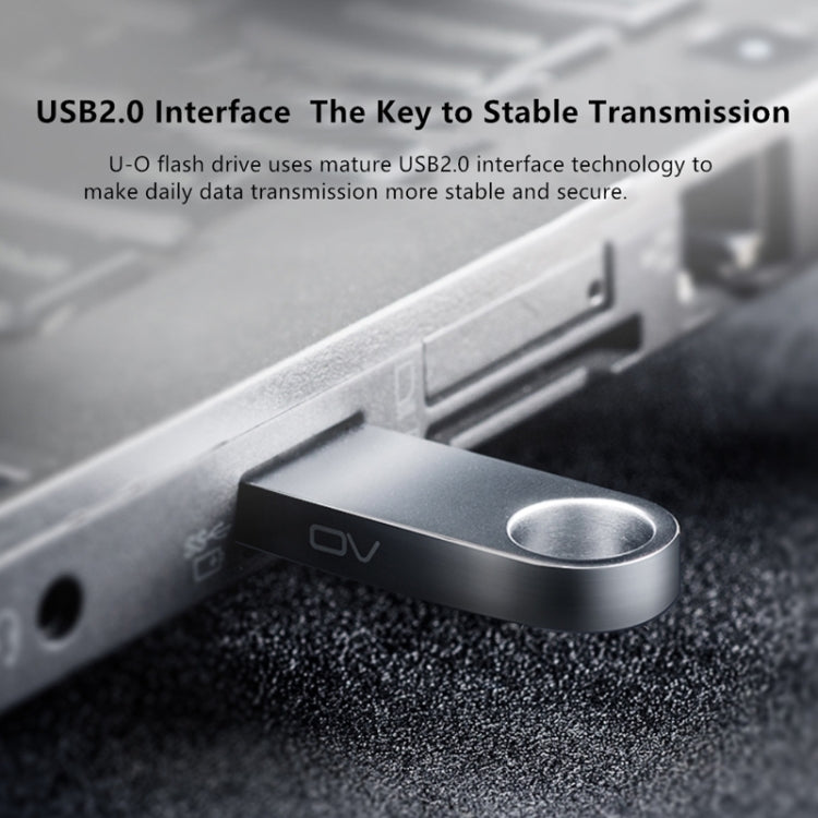 OV 64GB U-0 Metal USB 2.0 Flash Disk
