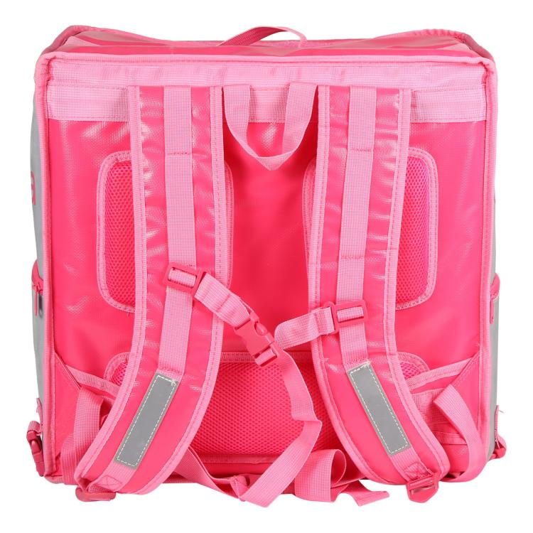 Top and Front Opening Dual-Layer Pizza / Food Delivery Backpack Carry Bag, Keep Hot / Cool, Size: 16L x 17W x 17H inch