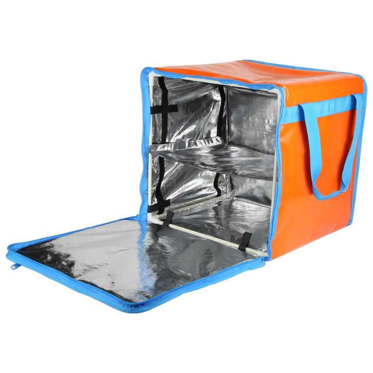 Dual-Layer Pizza / Food Delivery Carry Bag, Keep Hot / Cool, Size: 18L x 17W x 17H inch